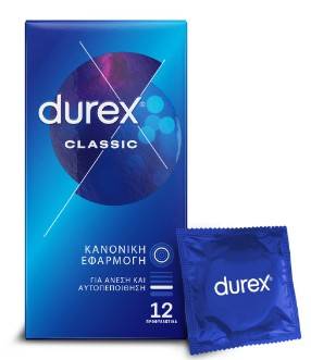 Durex Classic 1 Condoms 12x12s